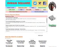 Tablet Screenshot of inmansquare.com